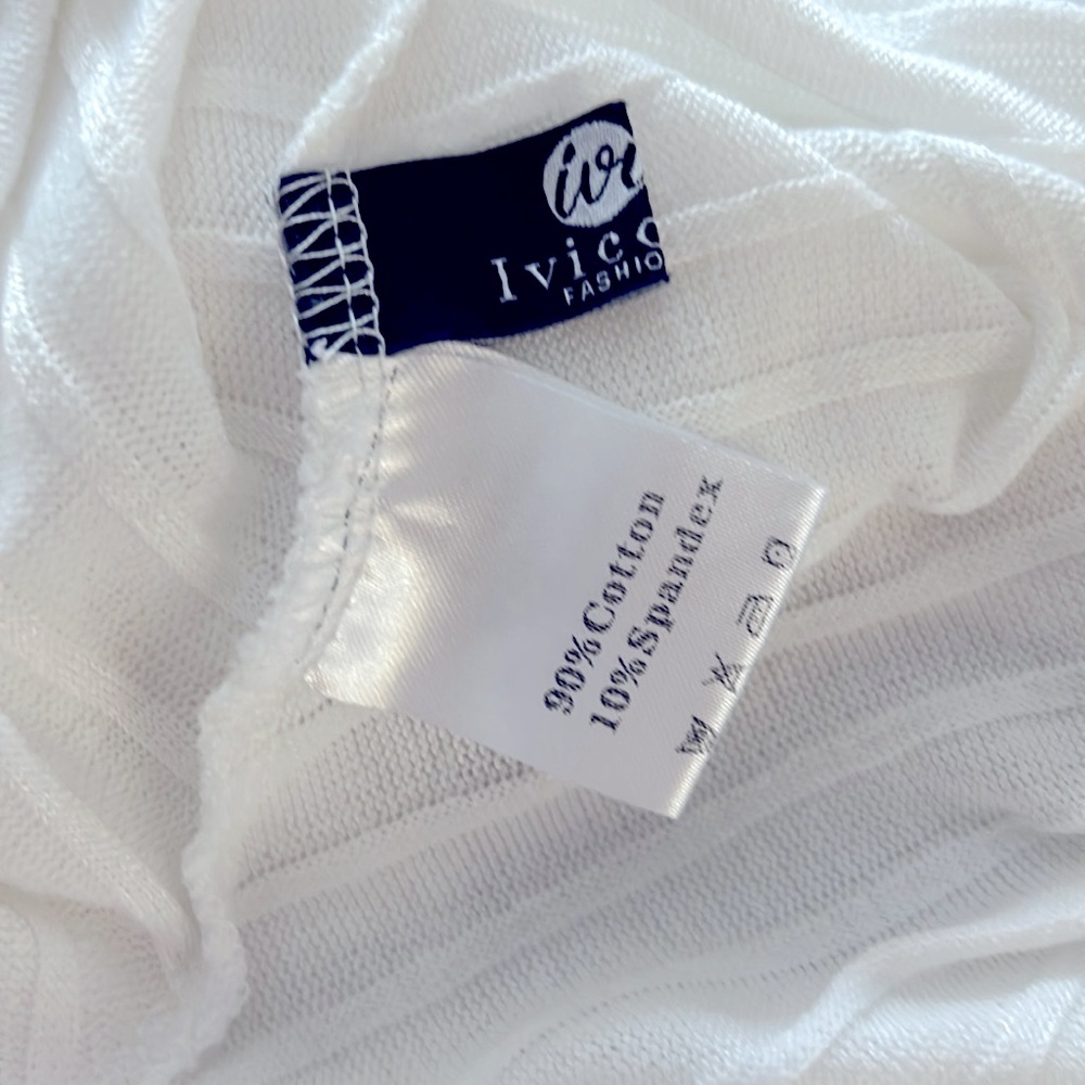 Chic White Women's Bolero Shrug Open Front Cropped - Picture 5 of 7
